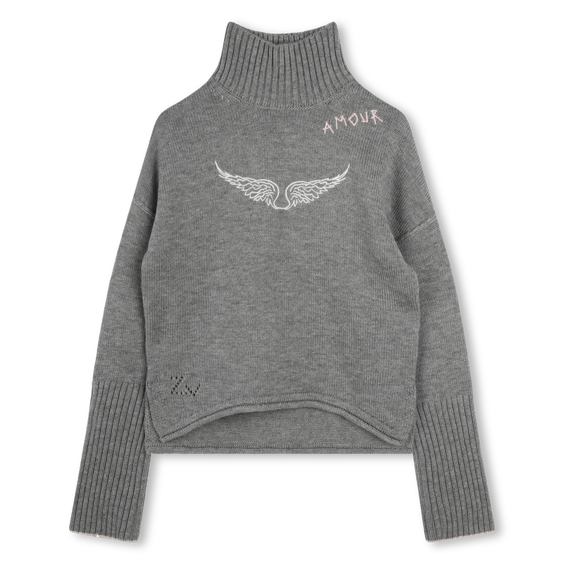 Pull à col montant ZADIG & VOLTAIRE 
                    FILLE