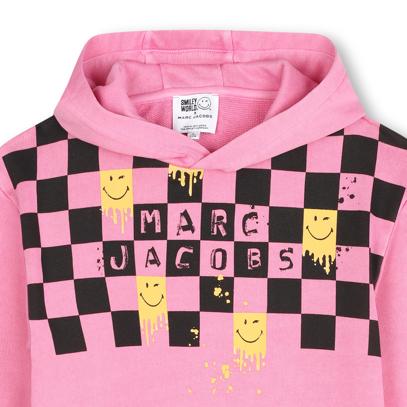 Robe molletonnée en coton THE MARC JACOBS 
                    FILLE