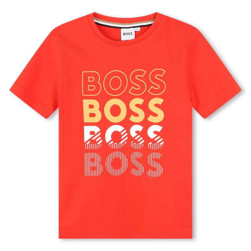T-shirt à col rond BOSS 
                    GARCON