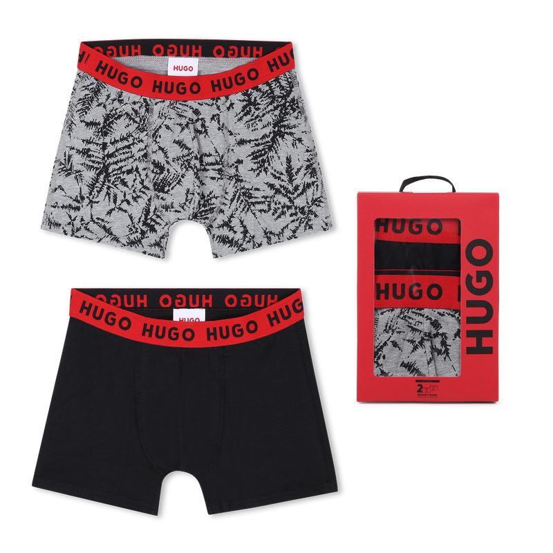 LOT DE 2 BOXERS Hugo 
                        GARCON