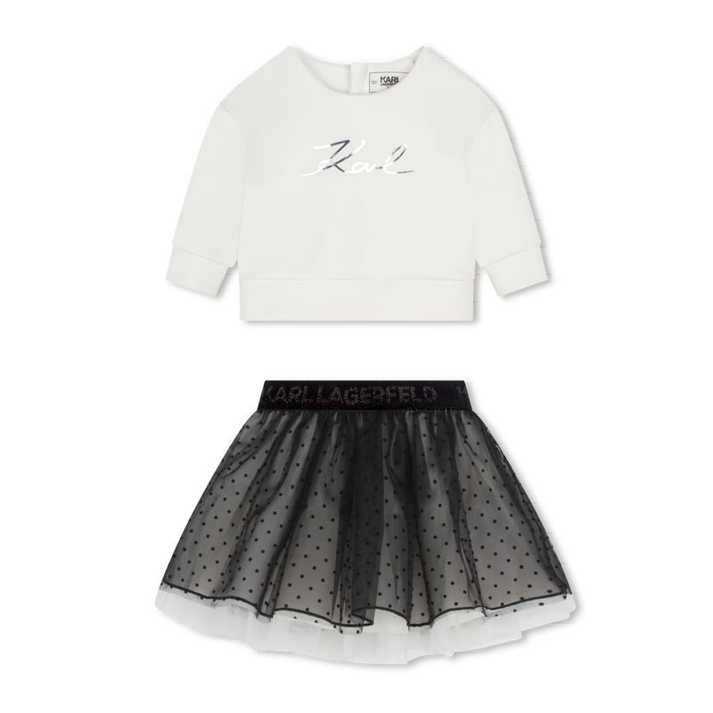 Ensemble de cérémonie KARL LAGERFELD KIDS 
                    FILLE