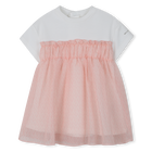 Robe manches courtes, PALE BLUSH, hi-res