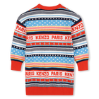 Robe en tricot jacquard KENZO KIDS 
                    FILLE