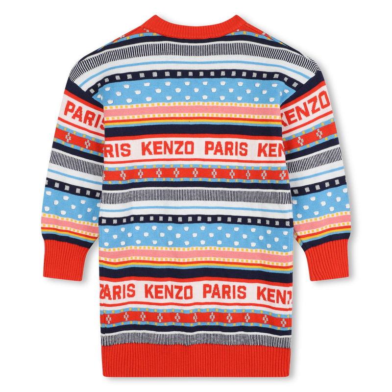 Robe en tricot jacquard KENZO KIDS 
                        FILLE
