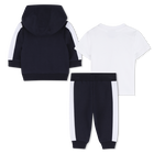 Ensemble cardigan + pantalon + Tee-shirt BOSS 
                    GARCON
