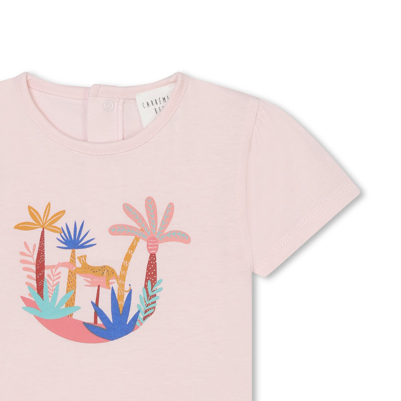T-shirt avec imprimé placé CARREMENT BEAU 
                    FILLE
