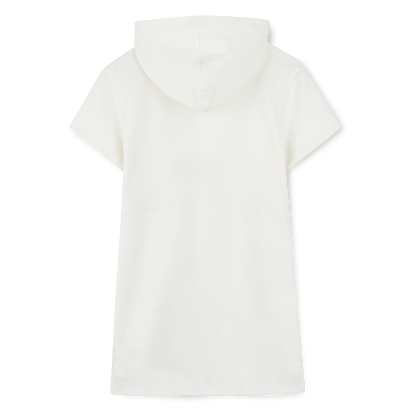 Robe &agrave; capuche en molleton CHLOE 
                        FILLE