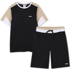 Ensemble Tee-shirt + bermuda BOSS 
                    GARCON