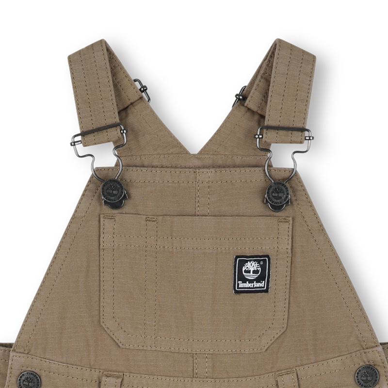 Salopette coton poches plaquées TIMBERLAND 
                    GARCON