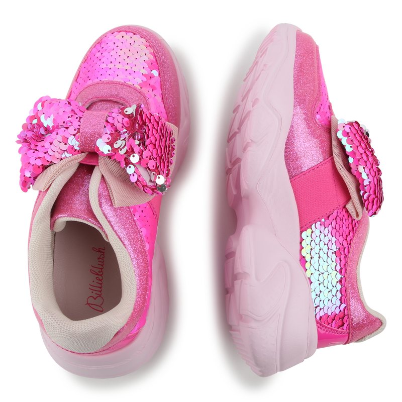 Baskets ornées de sequins à élastique BILLIEBLUSH 
                    FILLE