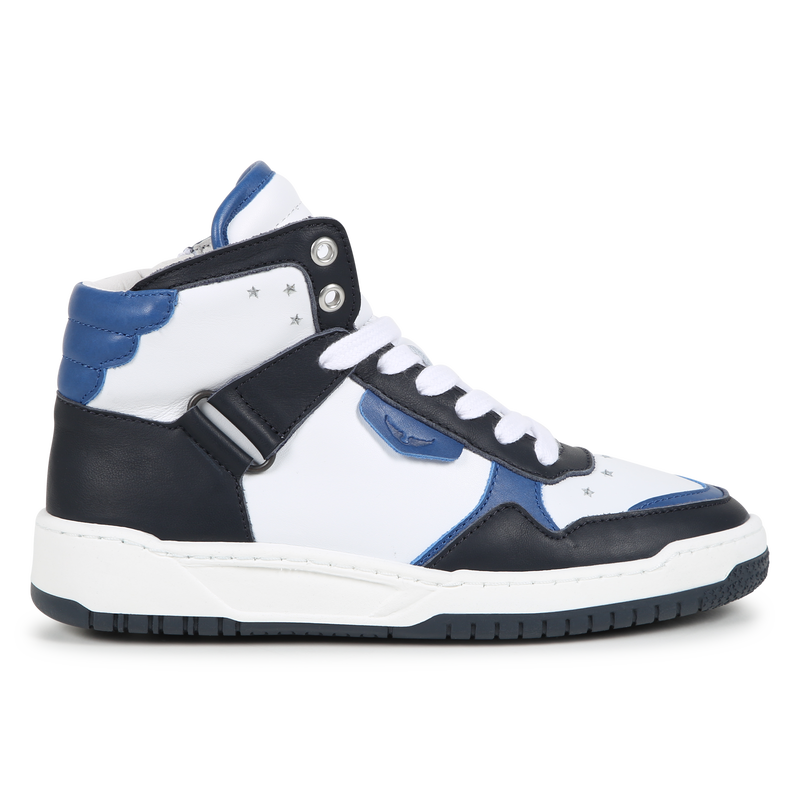 Baskets zipp&eacute;es en cuir ZADIG & VOLTAIRE 
                        GARCON