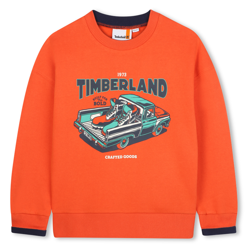 Sweat-shirt en molleton gratté TIMBERLAND 
                    GARCON