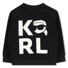 Cardigan bi-mati&egrave;res KARL LAGERFELD KIDS 
                    GARCON
