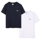Lot de 2 tee-shirts BOSS 
                    GARCON