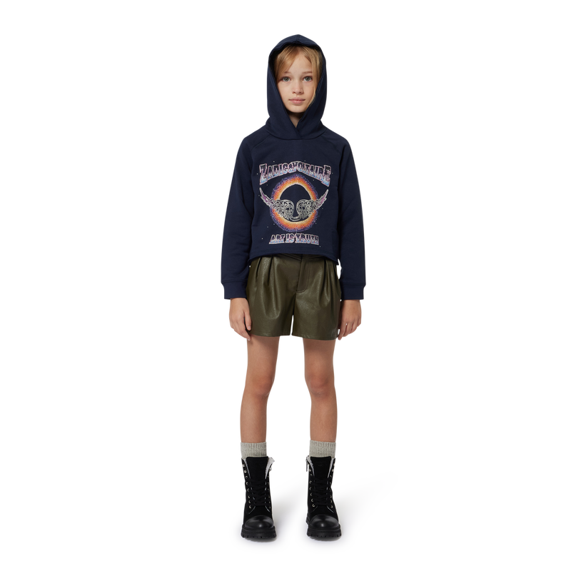 Sweat-shirt à capuche ZADIG & VOLTAIRE 
                    FILLE