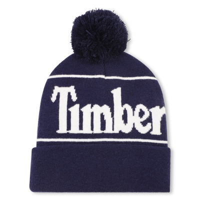 Bonnet tricot pompon jacquard TIMBERLAND GARCON