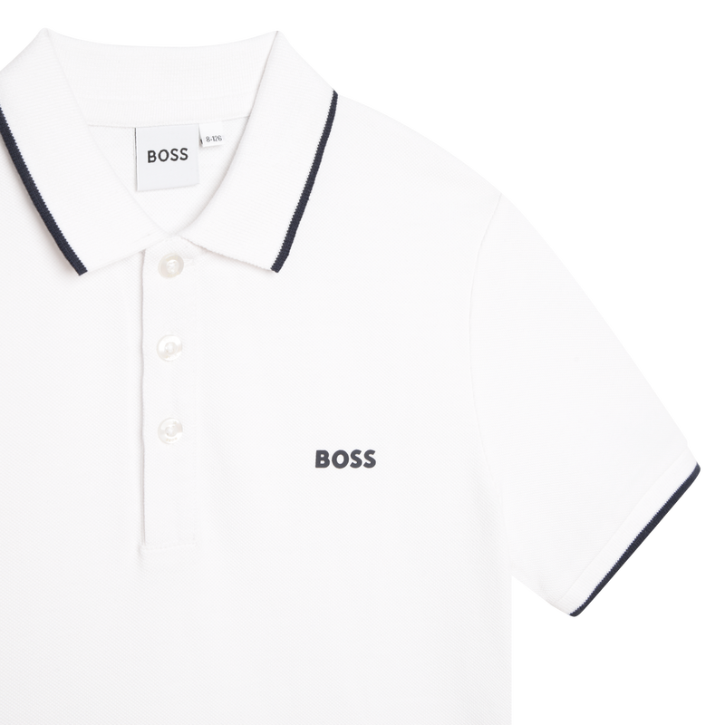 Polo à manches courtes BOSS 
                    GARCON