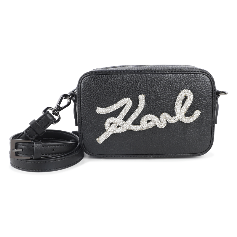Sac à main, textile enduit grainé et lisse KARL LAGERFELD KIDS 
                    FILLE