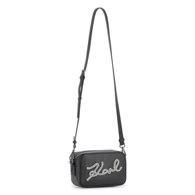 Sac à main, textile enduit grainé et lisse KARL LAGERFELD KIDS 
                    FILLE