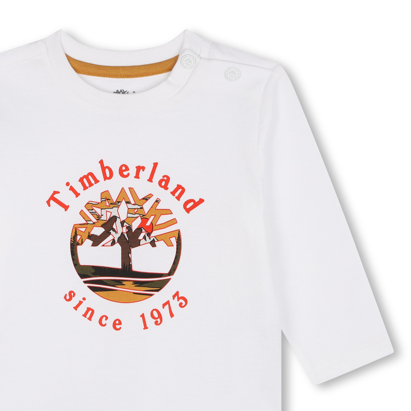 T-shirt avec imprimé siglé TIMBERLAND 
                    GARCON