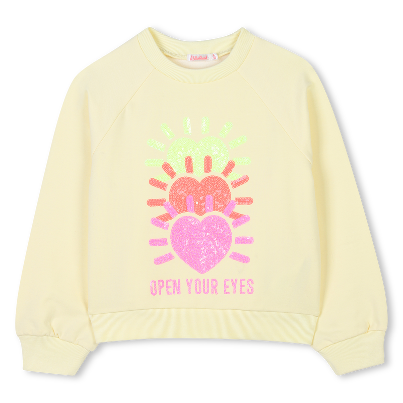 Sweat-shirt en molleton léger BILLIEBLUSH 
                    FILLE