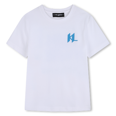 T-SHIRT MANCHES COURTES KARL LAGERFELD KIDS GARCON