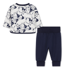 T-shirt pression et pantalon TIMBERLAND 
                    GARCON