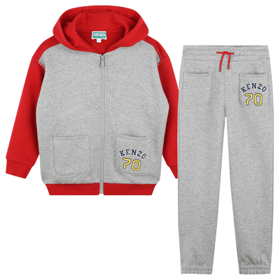 Ensemble cardigan + pantalon KENZO KIDS GARCON