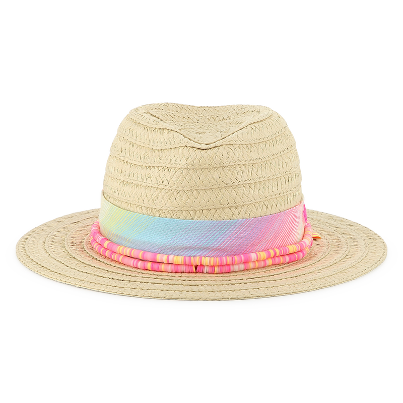 Chapeau bande rayée et perles BILLIEBLUSH 
                    FILLE