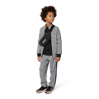 Cardigan zippé imprimé BOSS GARCON