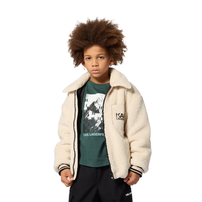 Tee-shirt manches courtes KARL LAGERFELD KIDS GARCON