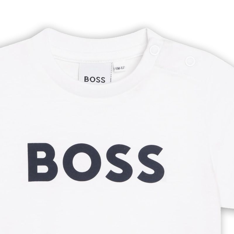 T-shirt coton manches courtes BOSS 
                    GARCON