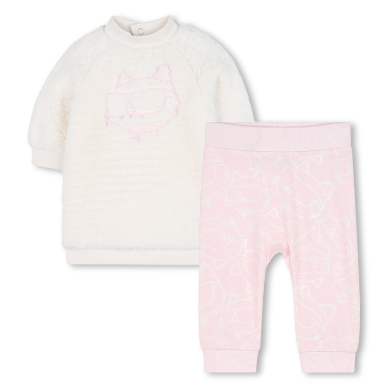 Ensemble robe + cale&ccedil;on KARL LAGERFELD KIDS 
                        FILLE