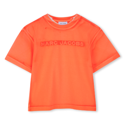 T-shirt en coton avec broderie MARC JACOBS UNISEXE