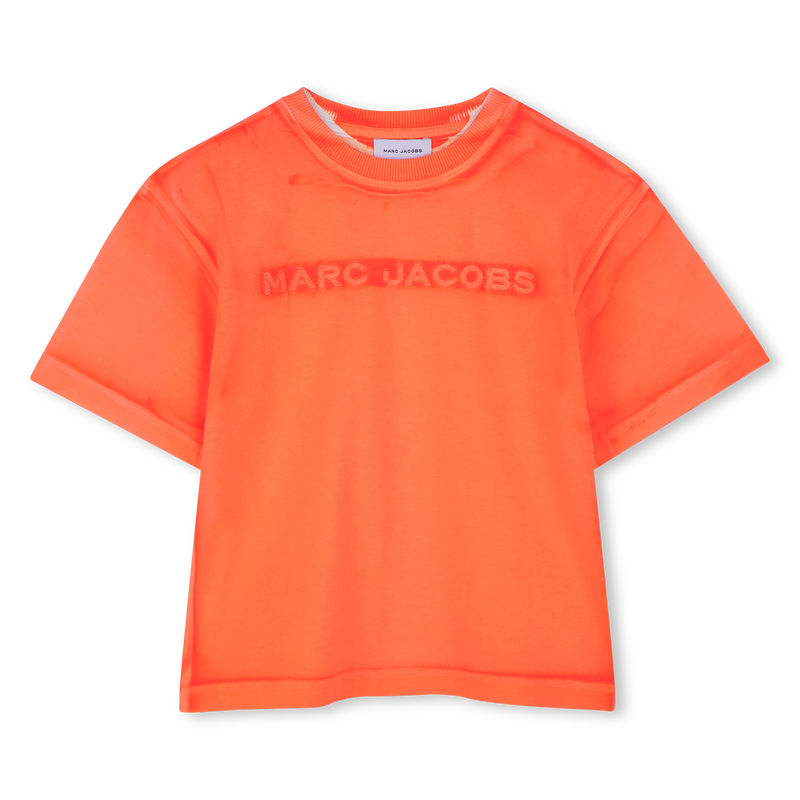 T-shirt en coton avec broderie MARC JACOBS 
                        UNISEXE
