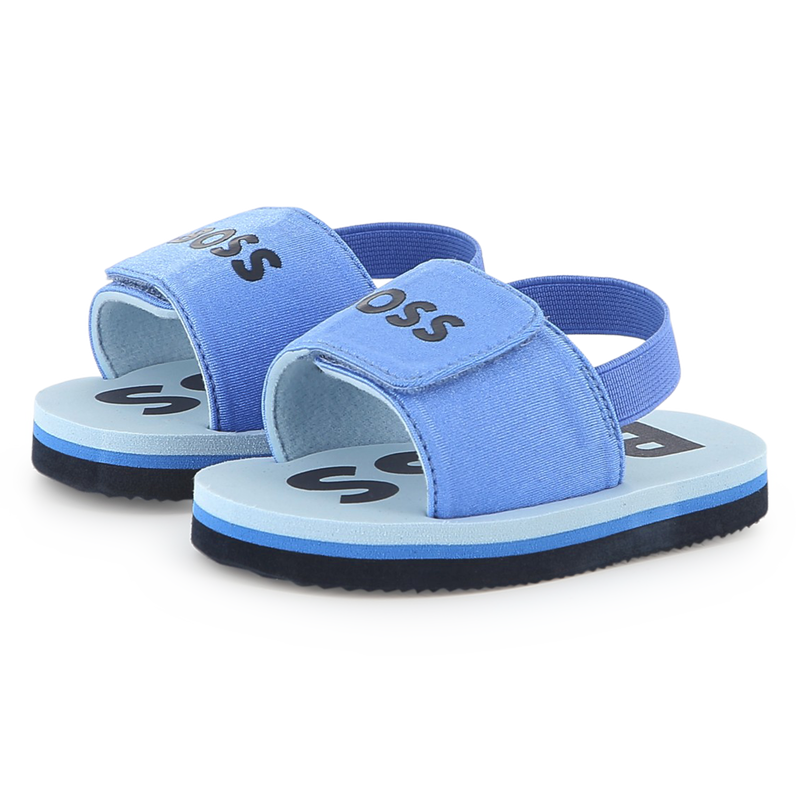 Claquettes avec fermeture BOSS 
                        GARCON