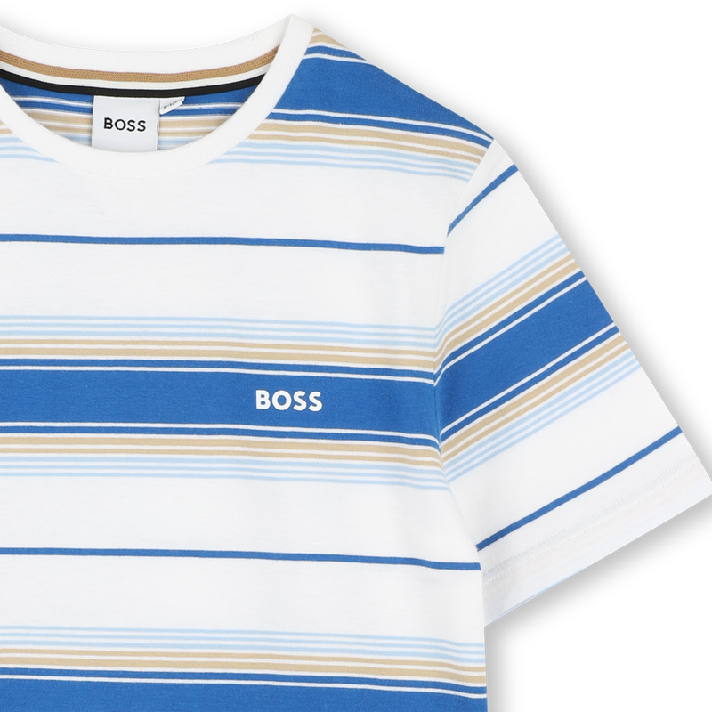 T-shirt rayé BOSS 
                    GARCON