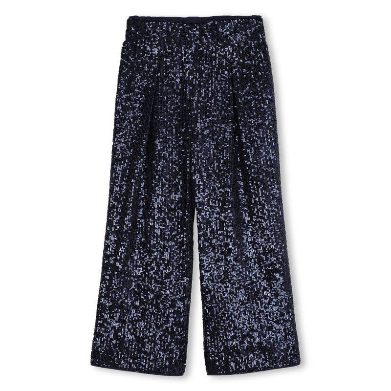 Pantalon fluide orn&eacute; de sequins BILLIEBLUSH 
                        FILLE