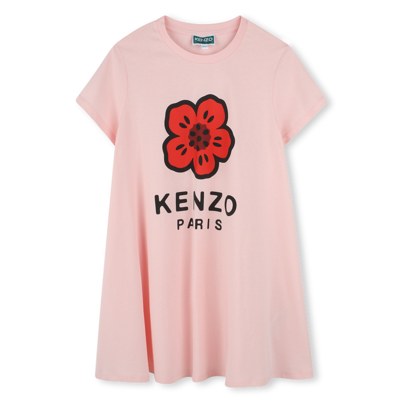Robe ample avec imprimé KENZO KIDS 
                    FILLE