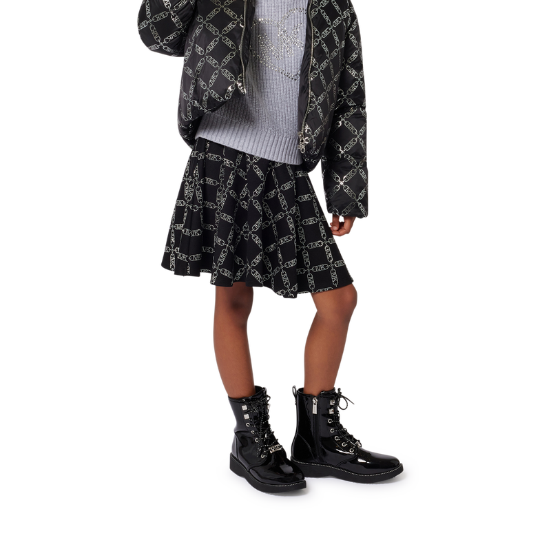 Jupe patineuse imprim&eacute;e MICHAEL KORS 
                        FILLE