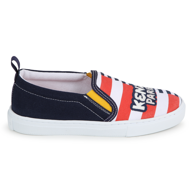 Baskets à rayures imprimées KENZO KIDS 
                    UNISEXE