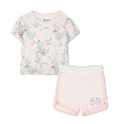 Ensemble short et T-shirt KENZO KIDS FILLE
