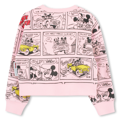 Sweat-shirt molletonn&eacute; MARC JACOBS FILLE