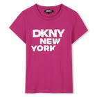 T-shirt &agrave; manches courtes DKNY 
                    FILLE
