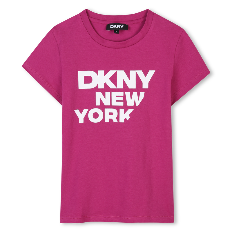 T-shirt &agrave; manches courtes DKNY 
                        FILLE