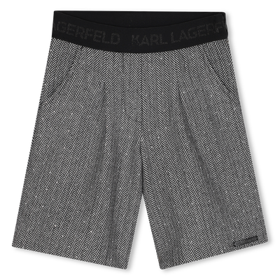 Bermuda en maille KARL LAGERFELD KIDS FILLE