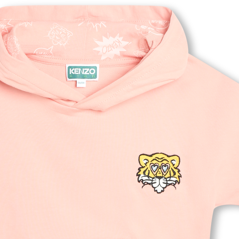 Sweat-shirt à manches courtes KENZO KIDS 
                    FILLE