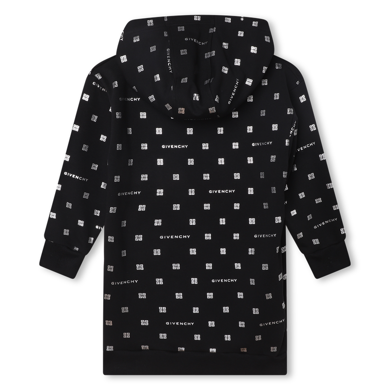 Robe droite molleton à capuche GIVENCHY 
                    FILLE