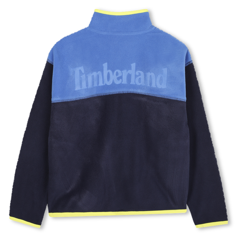 Cardigan bi-couleur en polaire TIMBERLAND 
                    GARCON