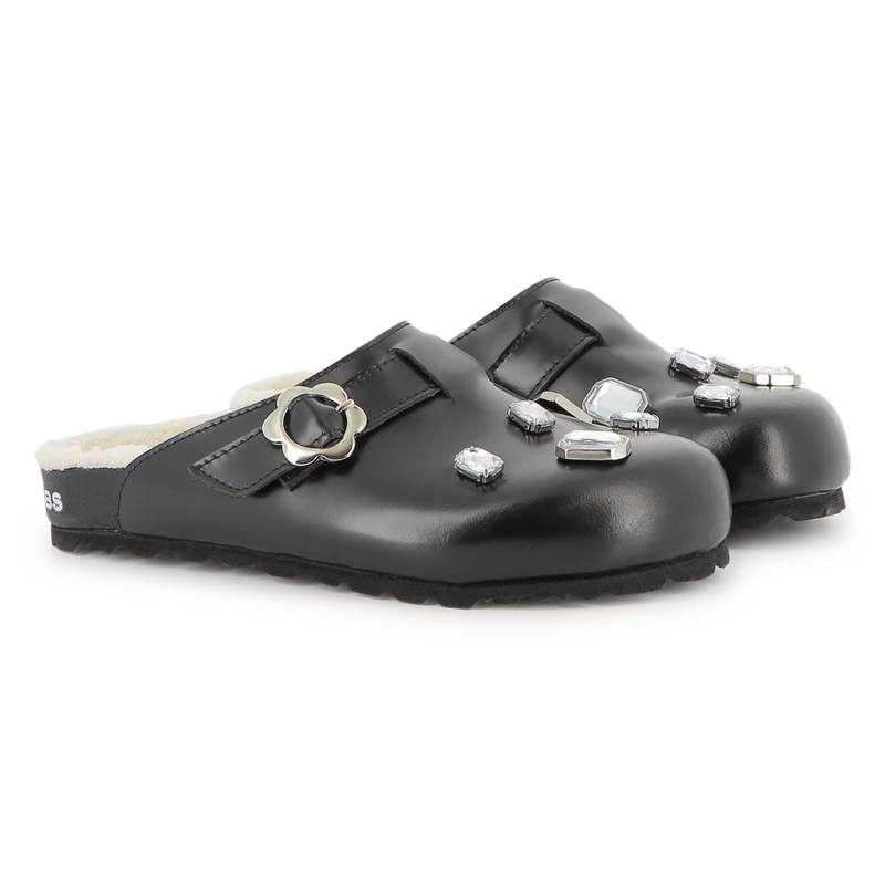 Mule en cuir de vachette MARC JACOBS 
                    FILLE